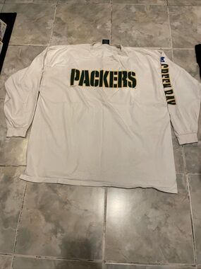 Vintage 90s 1996 Green Bay Packers Shirt NFL Long Sleeve T-Shirt SZ XXL